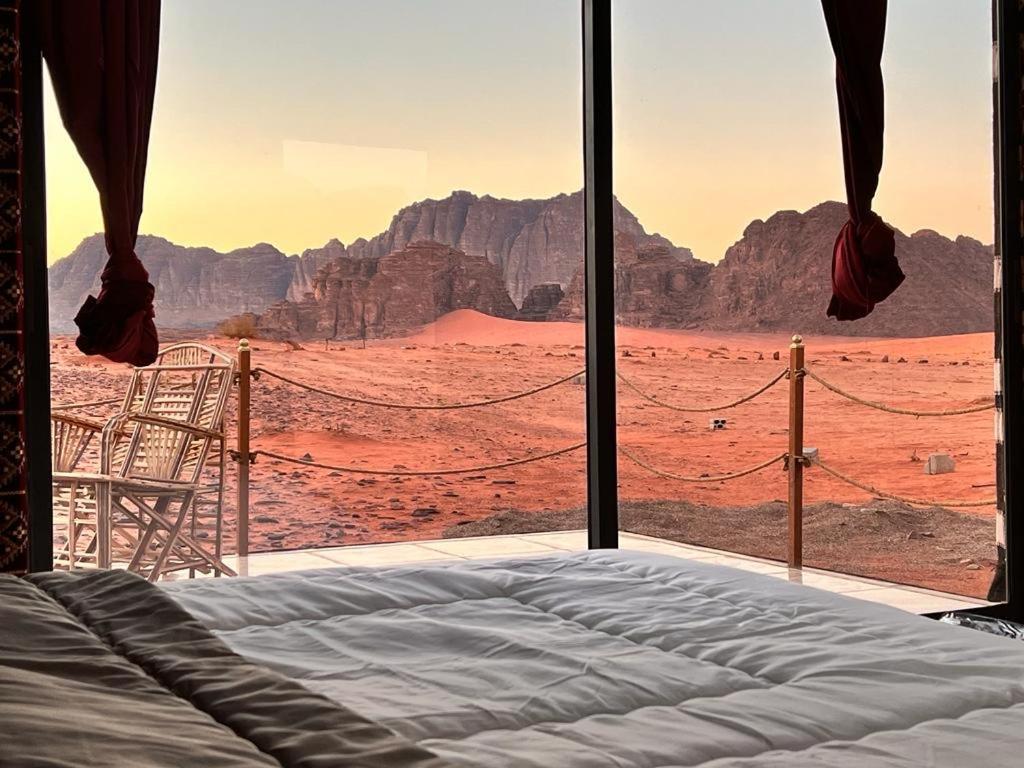 Wadi Rum Sky Tours & Camp Exteriér fotografie