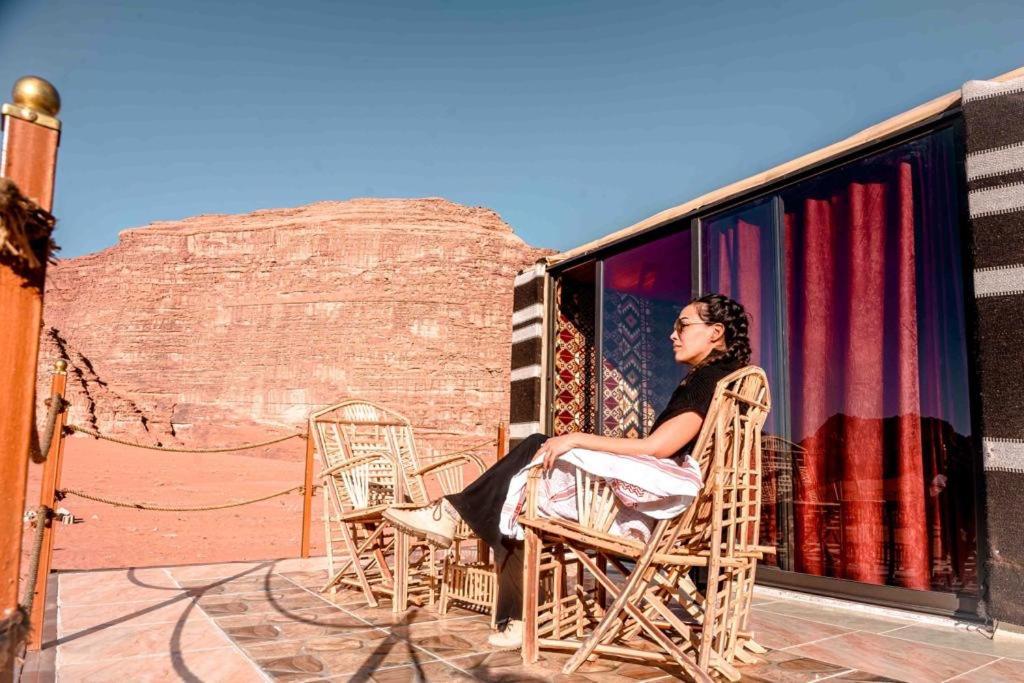 Wadi Rum Sky Tours & Camp Exteriér fotografie