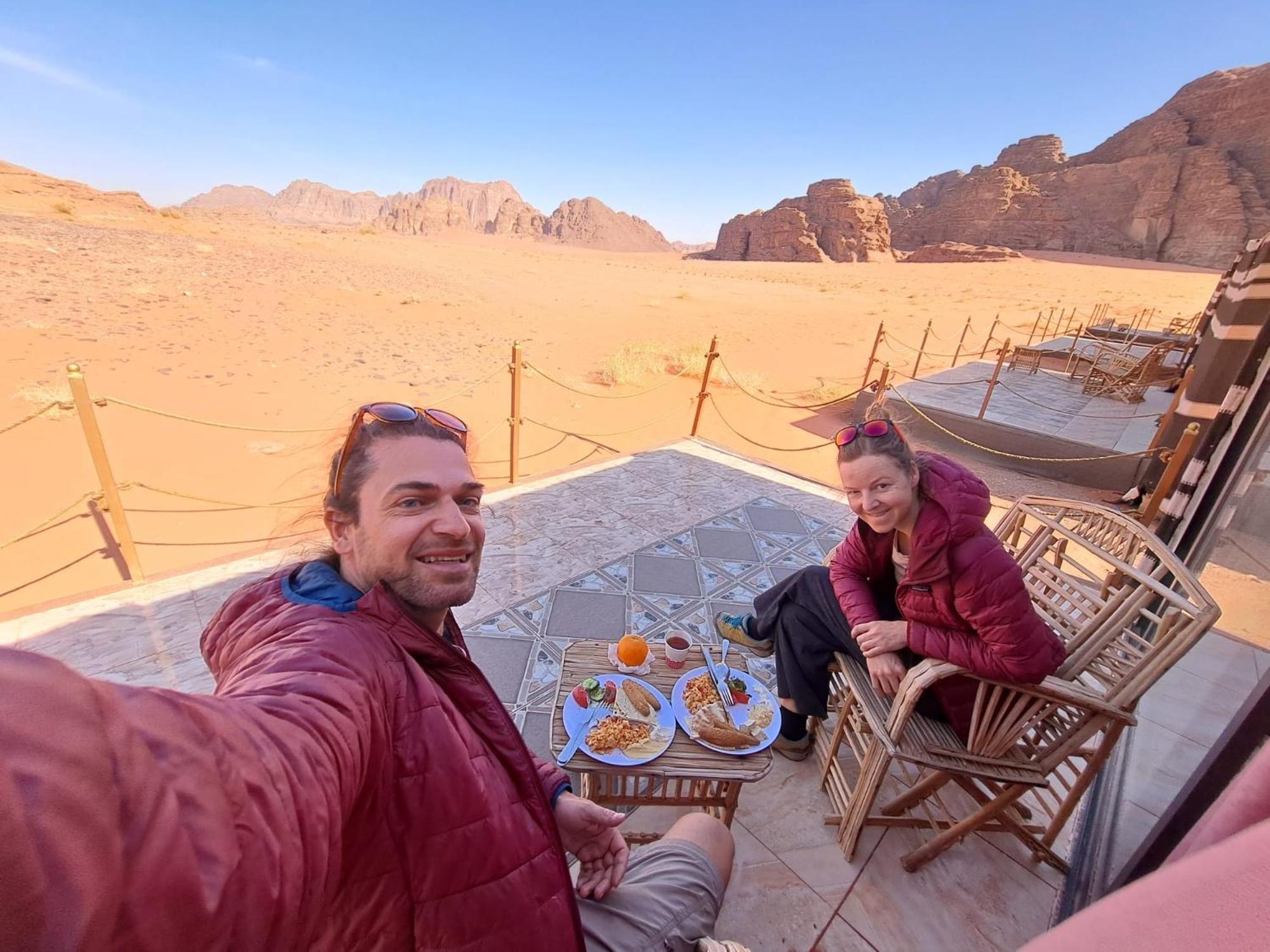 Wadi Rum Sky Tours & Camp Exteriér fotografie